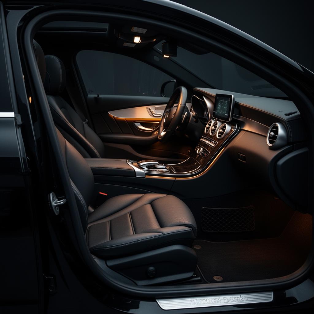 Mercedes C-Class interior